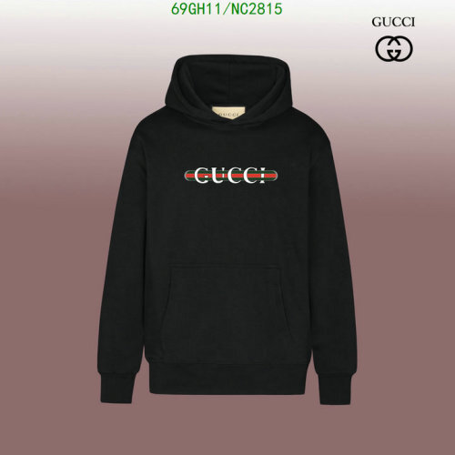 Gucci Cotton Hoodie with Logo - Stylish and Comfortable, Sizes XS-XL