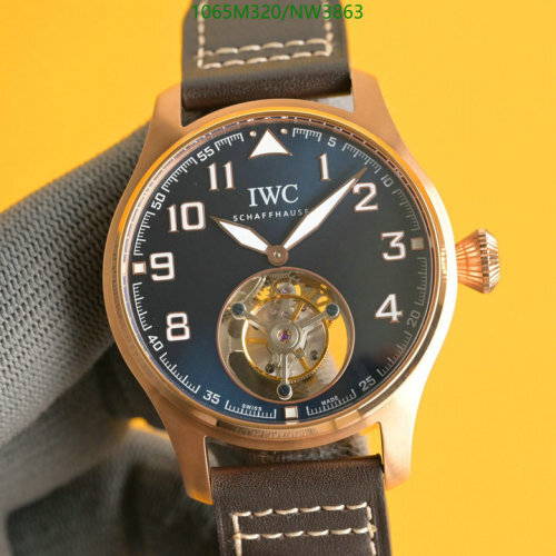 IWC Schaffhausen Pilot's Watch Automatic, 43mm Stainless Steel, Leather Strap