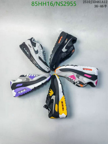 Nike Air Max 90 Women's Shoes Comfortable Breathable Running Shoes