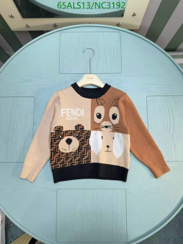 Fendi Kids Animal Print Sweater, Designer Clothing for Boys & Girls