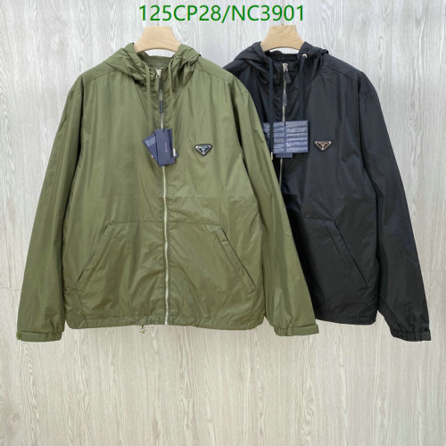 Prada Lightweight Nylon Jacket With Hood, Men's Sizes 48-54, $125