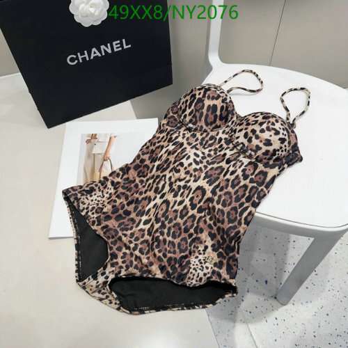 Chanel Women's Leopard Print One-Piece Swimsuit - Sizes S to XL