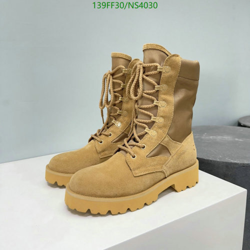 Women's Suede & Sheepskin Lace-Up Combat Boots - EU35-41 - Stylish & Durable