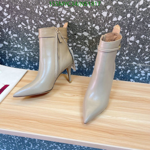 Elegant Pointed Toe Ankle Boots for Women - Cowhide & Sheepskin Leather