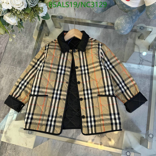 Burberry Kids Classic Check Quilted Jacket, Stylish and Comfortable Outerwear