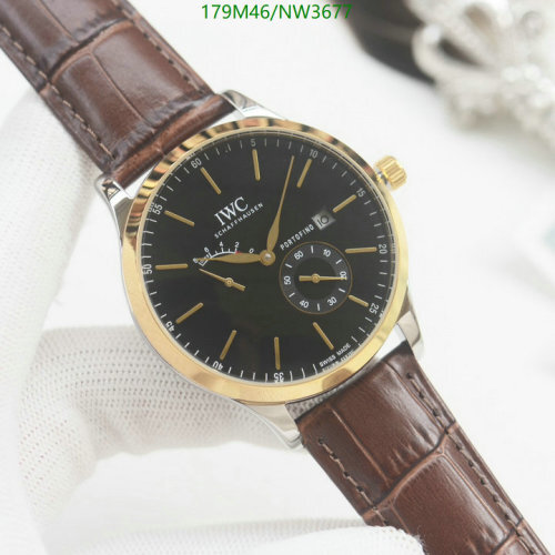 IWC Portofino Automatic Watch - Stainless Steel, Leather Strap, 40mm