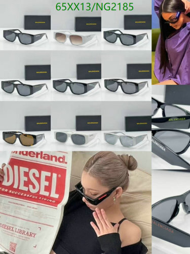 Balenciaga NG2185 Rectangular Sunglasses | Modern Style