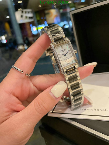 Longines Women's Stainless Steel Watch with Quartz Movement, 33mm