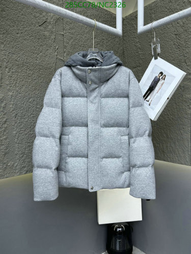 Loro Piana Men's Cashmere Down Puffer Jacket - Warm & Stylish Winter Coat