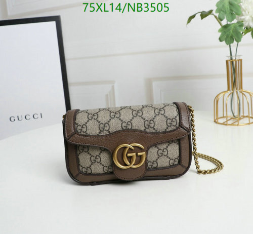 Gucci GG Marmont Mini Bag - PVC & Leather, 16.5 x 10 x 5 cm - Model 476433