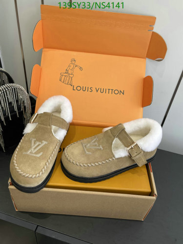 Louis Vuitton Women's Suede and Wool Babouche Slippers - Comfortable & Stylish