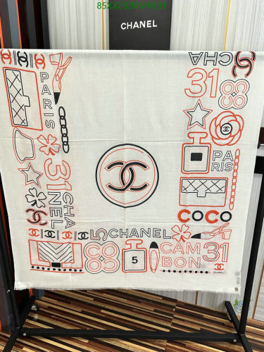 Elegant Chanel Cashmere Scarf - Iconic Design, 100-200cm Size