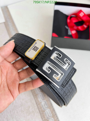 Givenchy Belts For Men, Cowhide Leather,3.5cm Width, Length 95-120cm