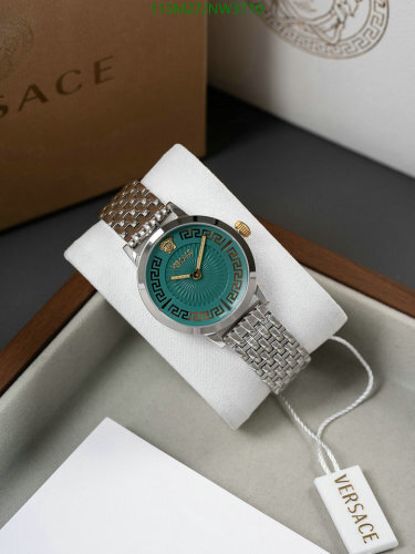 Versace Women's Green Dial Stainless Steel Quartz Watch 35mm NW3710