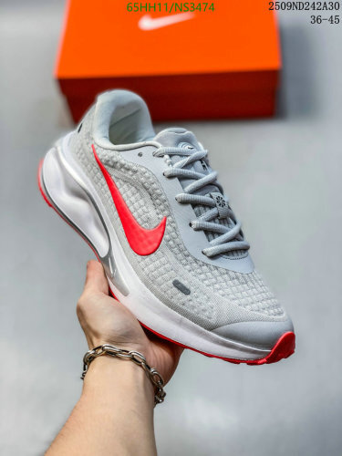 Nike Revolution 6 NN Women's Running Shoes Light Gray Red EU36-45