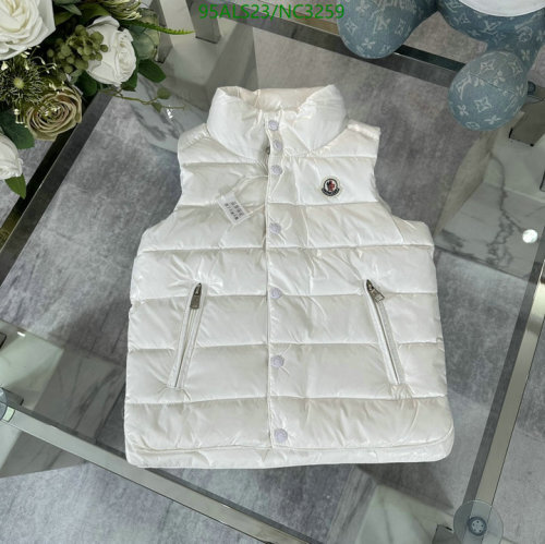 Moncler Kids' White Down Padded Gilet - Warm and Stylish Vest (Sizes 110-170) 7 Moncler Kids' White Padded Down Vest - Warm, Stylish, and Comfortable Clothing