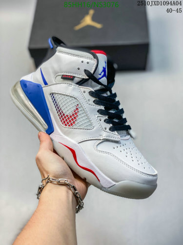 Air Jordan Mars 270 Men's Basketball Shoes, White/Red/Blue, EU40-45