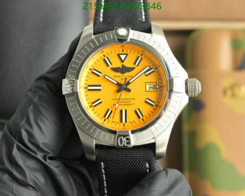 Breitling Avenger Automatic 43mm Men's Watch - Stainless Steel and Black Strap