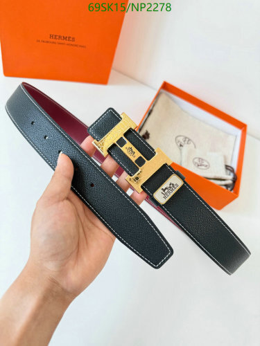 Elegant Hermes H Buckle Reversible Leather Belt, 3.5cm Wide, Multiple Sizes