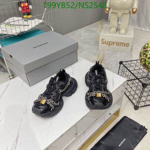 Balenciaga Women's Black Sneakers with Chain Detail, EU Sizes 35-46