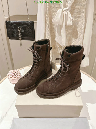 Women's Cowhide Leather Ankle Boots - EU35-42, Chocolate Lace-Up Combat Style