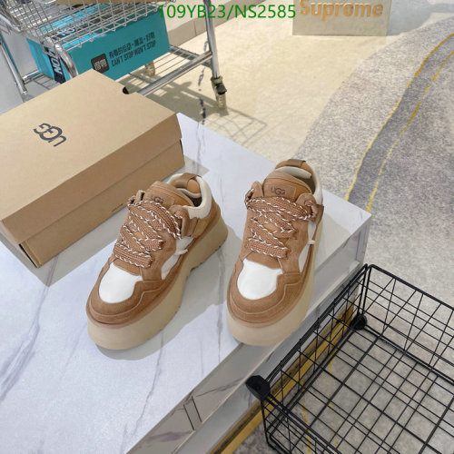 UGG Women's Platform Sneakers in Cowhide Leather - EU Sizes 35-41