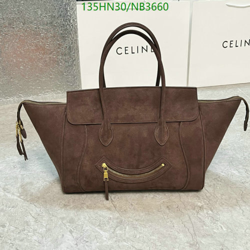 Celine Genuine Leather Bag, 36cm - Stylish Tote Handbag for Women