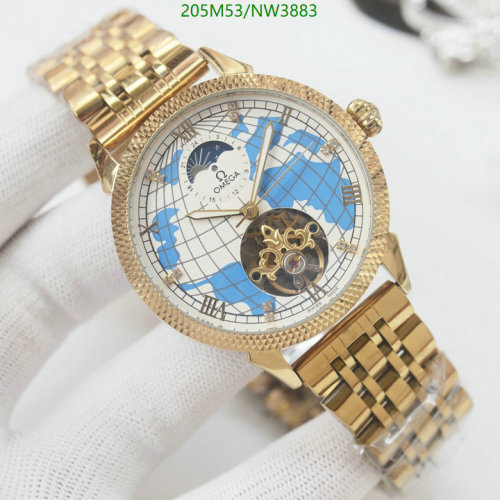 Omega Watch, 42mm Stainless Steel, Automatic Movement - Gold Tone