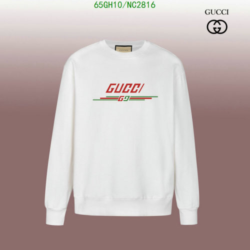 Gucci White Cotton Sweatshirt with Logo | Sizes XS-XL Available