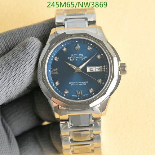 Rolex Oyster Perpetual Datejust 42mm Blue Dial Stainless Steel Watch