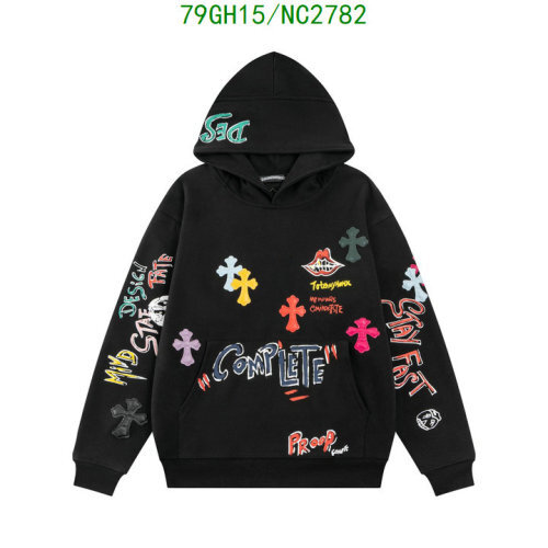 Chrome Hearts Graphic Print Cotton Hoodie, Urban Style, Streetwear Fashion