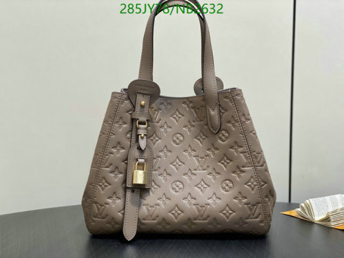 Louis Vuitton Embossed Leather Tote Bag, 22 x 15 x 40cm - Stylish & Functional