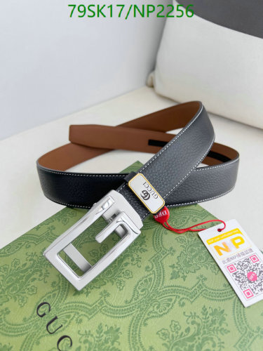 Gucci Belt Cowhide Leather with Silver Buckle, 3.5cm Width, Luxury Style