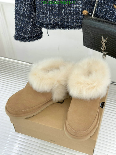 Women's Wool Boots with Fur Trim - Warm and Stylish, EU Sizes 35-40