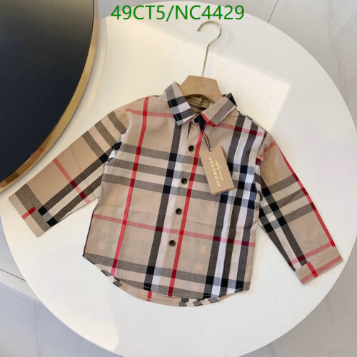 Burberry Kids Classic Check Long Sleeve Shirt Size 90-150CM