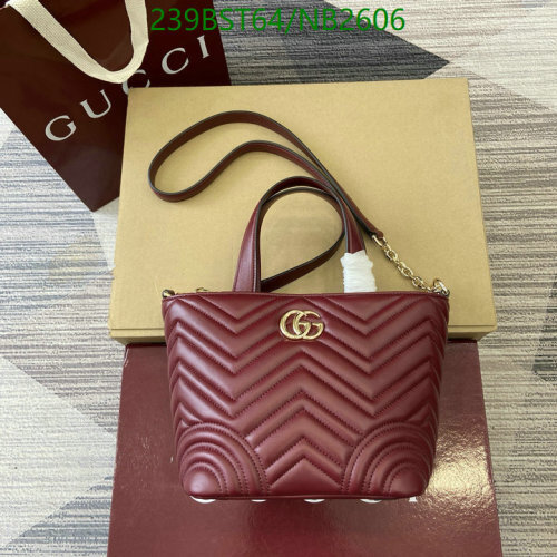 Gucci Marmont Small Top Handle Bag Genuine Leather 18 cm - Model 847386