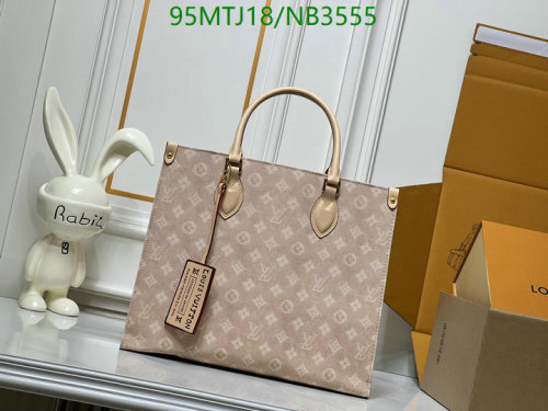 Louis Vuitton Neverfull MM Tote Bag - Canvas & Leather, 34 x 26 x 13cm