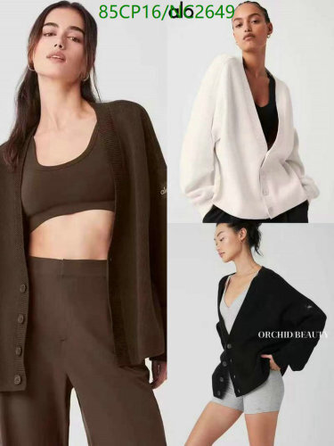 Alo Yoga Women's Cardigan - Stylish and Comfortable Knitwear, Sizes S-L