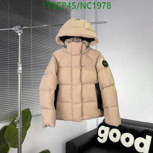 Canada Goose Down Jacket Men's Unisex Model, White Duck Down, XS-2XL Size