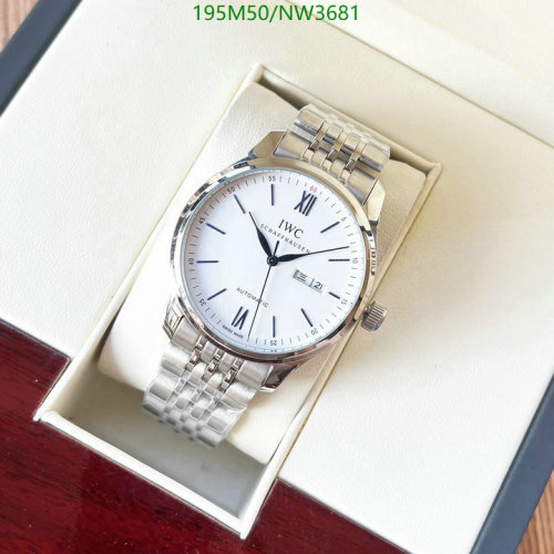 IWC Schaffhausen Automatic Movement Silver Stainless Steel Men's Watch 40mm