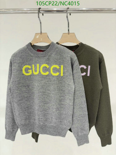 Gucci Wool Blend Knit Sweater with Logo | S, M, L Available