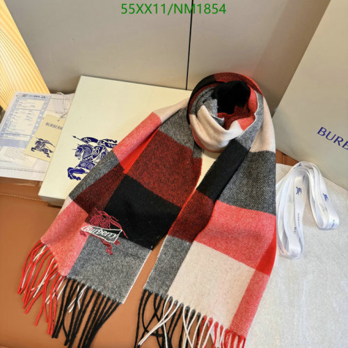 Burberry Cashmere Scarf - Classic Check Pattern, 180cm Length
