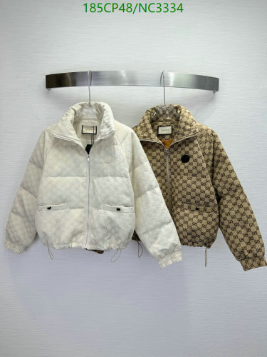 Gucci Women's Down Jacket with Signature Pattern | Warm and Stylish