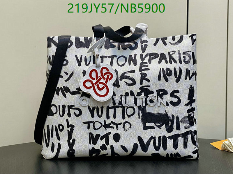 Louis Vuitton Graffiti Leather Tote Bag, 40x32x16CM, Model 40797