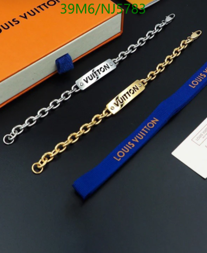 Louis Vuitton Chain Bracelet NJ5783 - Stylish Jewelry for Men and Women