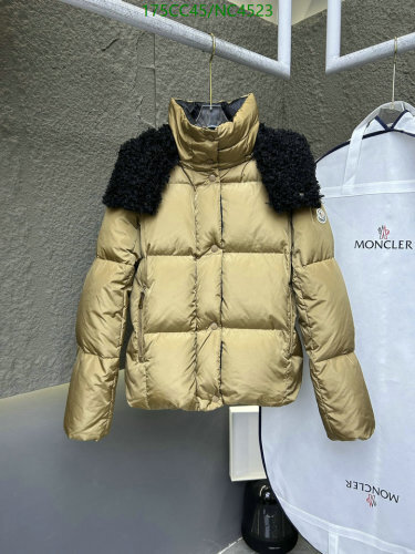 Moncler Women's Down Jacket with Shearling Collar - Warm and Stylish