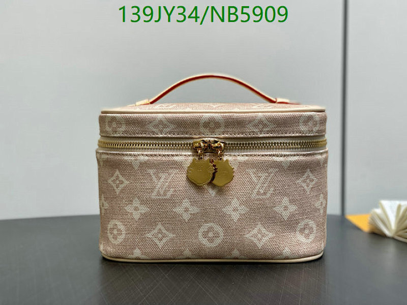 Louis Vuitton Vanity PM Bag Canvas and Leather, 20 x 13.5 x 12 cm