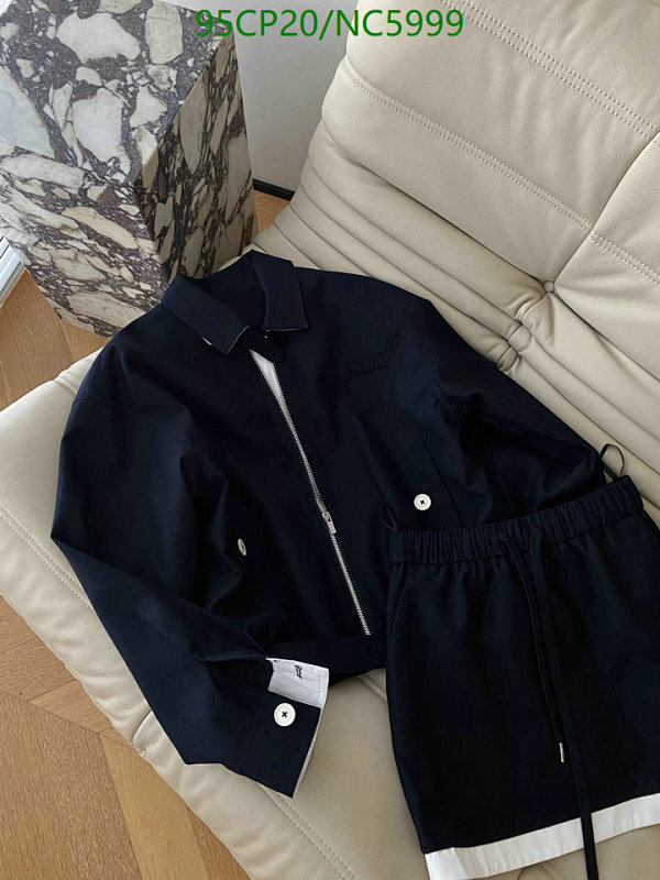 Prada Cotton Blend Jacket and Shorts Set - Stylish Women's Clothing