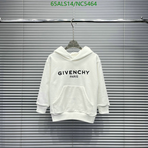 Givenchy Kids White Cotton Logo Hoodie, Sizes 100-150, Stylish and Comfortable