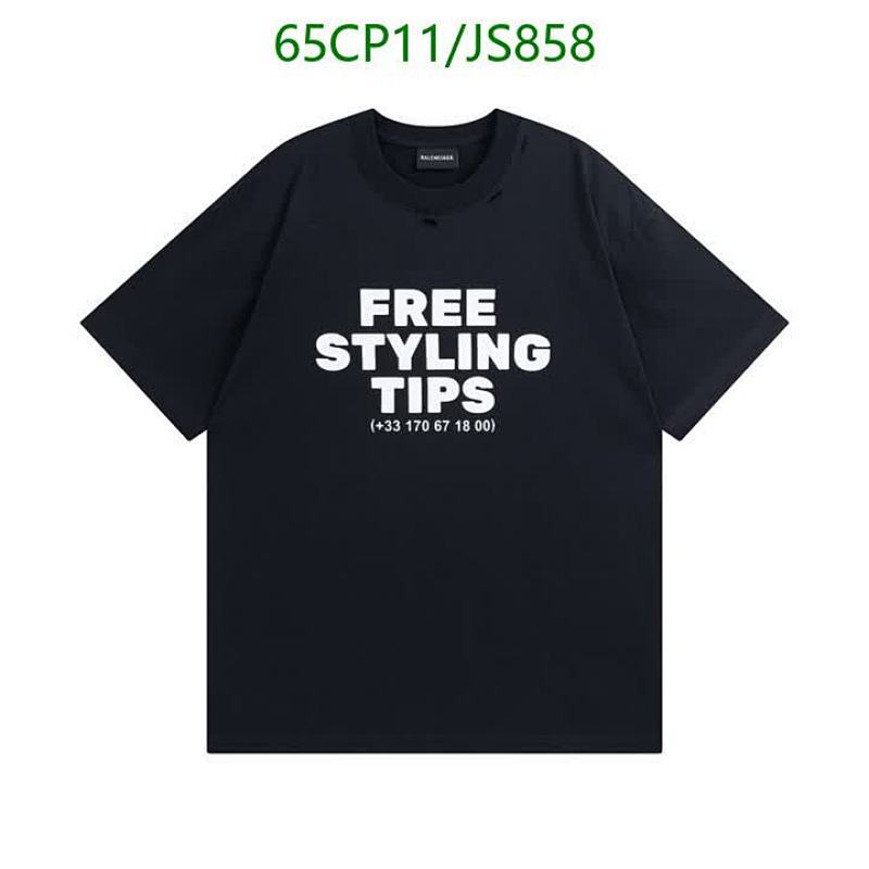 Balenciagaa Free Styling Tips Cotton T-Shirt - JS858 - XS to L